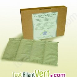Coussin bouillotte des kin�s en graines de lin des Flandres